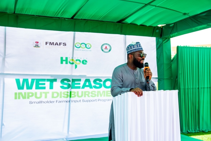 Renewed Hope Wet Season Input Disbursement
